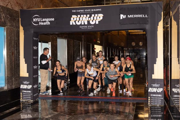 October 6, 2026, New York, New York, USA: Runners participate in the 48th edition of the Empire State Building Run-Up, a vertical race held at the Empire State Building in New York City, United States. More than 200 participants from around the world climb the buildingâ€⠢s 86 floors, covering 1,576 steps and a vertical distance of 1,050 feet (320 meters), from the buildingâ€⠢s lobby to the iconic Observation Deck, on Tuesday, October 6, 2026. New York USA - ZUMAc233 20261006_zsp_c233_015 Copyright: xVanessaxCarvalhox