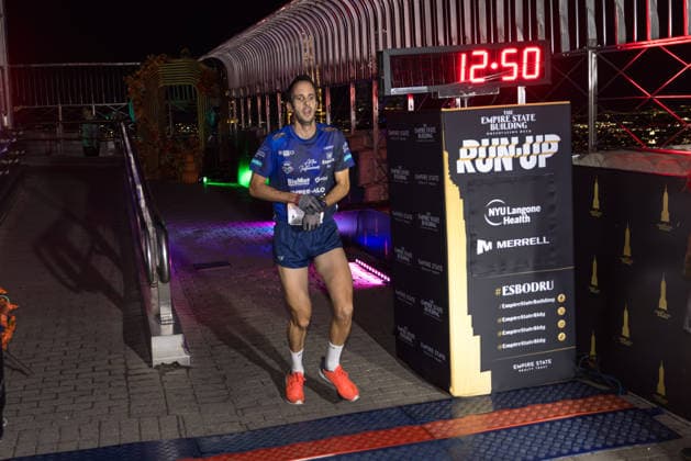 October 6, 2026, New York, New York, USA: Runners participate in the 48th edition of the Empire State Building Run-Up, a vertical race held at the Empire State Building in New York City, United States. More than 200 participants from around the world climb the buildingâ€⠢s 86 floors, covering 1,576 steps and a vertical distance of 1,050 feet (320 meters), from the buildingâ€⠢s lobby to the iconic Observation Deck, on Tuesday, October 6, 2026. New York USA - ZUMAc233 20261006_zsp_c233_038 Copyright: xVanessaxCarvalhox