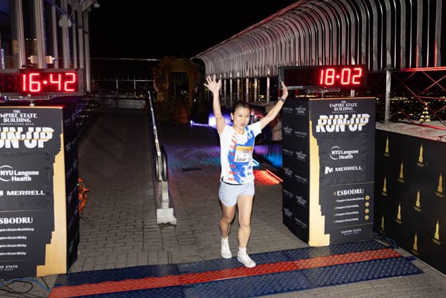 October 6, 2026, New York, New York, USA: Runners participate in the 48th edition of the Empire State Building Run-Up, a vertical race held at the Empire State Building in New York City, United States. More than 200 participants from around the world climb the buildingâ€⠢s 86 floors, covering 1,576 steps and a vertical distance of 1,050 feet (320 meters), from the buildingâ€⠢s lobby to the iconic Observation Deck, on Tuesday, October 6, 2026. New York USA - ZUMAc233 20261006_zsp_c233_043 Copyright: xVanessaxCarvalhox