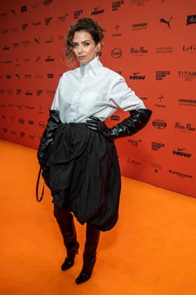 ABB ABOUTYOU- Eva Padberg zu Gast auf dem Orangenen Teppich bei der ABOUT YOU Opera Fashion Show im Admiralspalast am 07.10.2026 in Berlin Berlin Deutschland