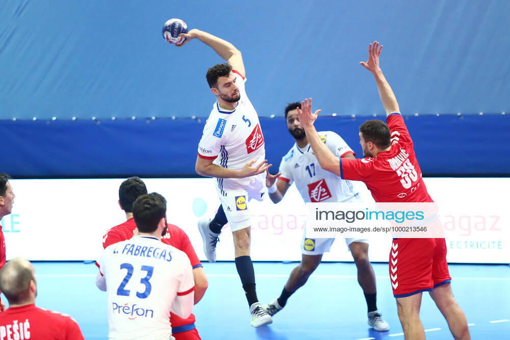 Nedim Remili (France) HANDBALL : France vs Serbie - Qualifications EHF EURO 2022 - 09 01 2021 KevinDomas Panoramic