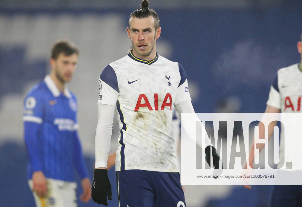 Gareth Bale of Tottenham Hotspur during the Premier League match at the AMEX Stadium, Brighton and Hove. Picture date: 31st January 2021. Picture credit should read: Paul Terry Sportimage . SPI-0883-0096