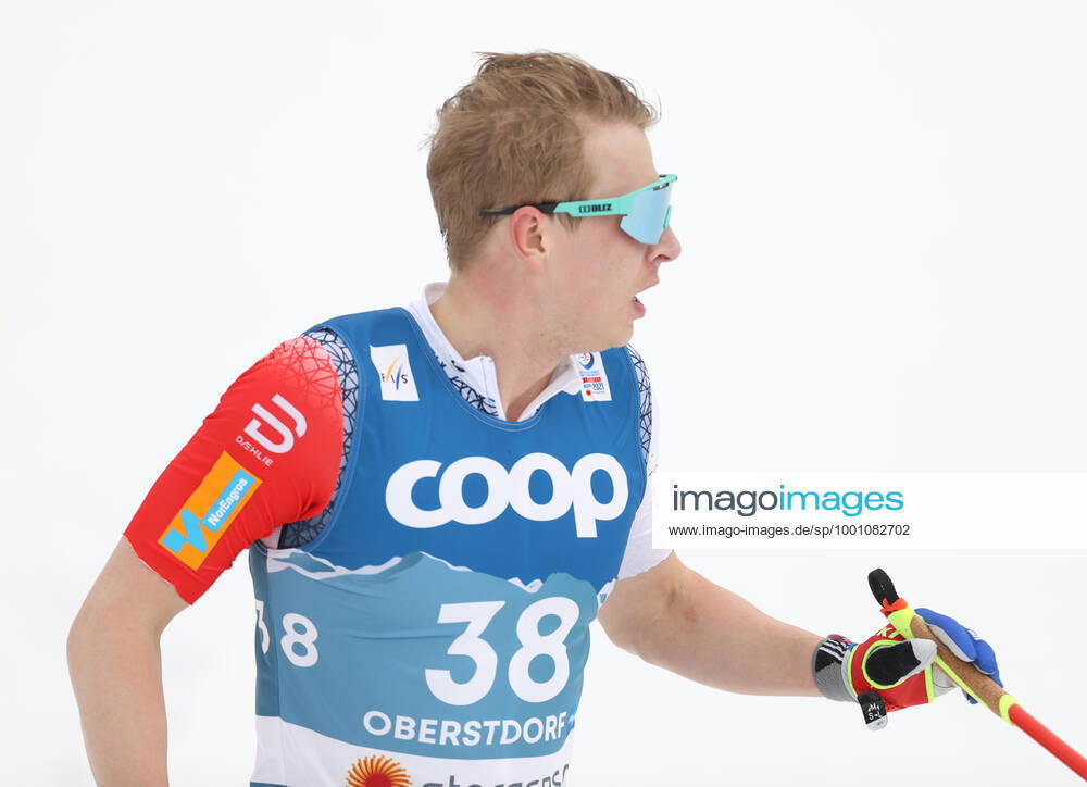 NORDIC SKIING - FIS Nordic World Ski Championships Oberstdorf 2021 OBERSTDORF,GERMANY,03.MAR.21 - NORDIC SKIING, CROSS COUNTRY SKIING - FIS Nordic World Ski Championships, 15km free, men. Image shows Simen Hegstad Krueger (NOR). GEPAxpictures xChristianxWalgram