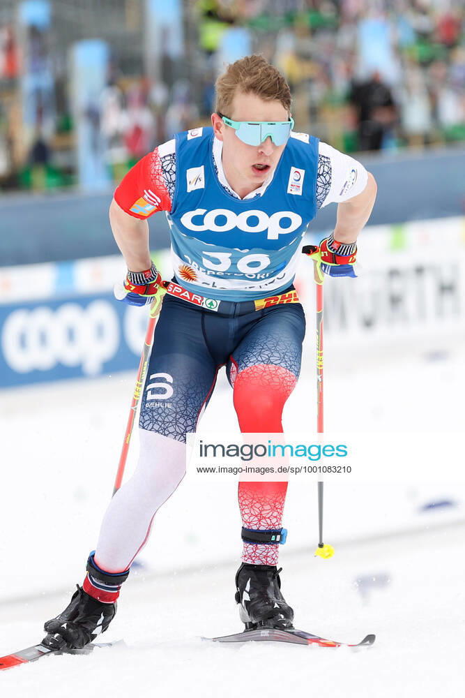 NORDIC SKIING - FIS Nordic World Ski Championships Oberstdorf 2021 OBERSTDORF,GERMANY,03.MAR.21 - NORDIC SKIING, CROSS COUNTRY SKIING - FIS Nordic World Ski Championships, 15km free, men. Image shows Simen Hegstad Krueger (NOR). GEPAxpictures xChristianxWalgram