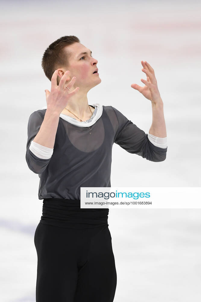 Mikhail KOLYADA FSR, during Men Free Program at the ISU World Figure skating, Eiskunstlauf Championships 2021 at Ericsson Globe, on March 27, 2021 in Stockholm, Sweden. Noxthirdxpartyxsales (156927096)
