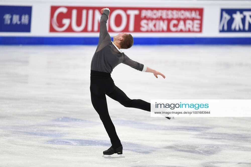 Mikhail KOLYADA FSR, during Men Free Program at the ISU World Figure skating, Eiskunstlauf Championships 2021 at Ericsson Globe, on March 27, 2021 in Stockholm, Sweden. Noxthirdxpartyxsales (156927148)