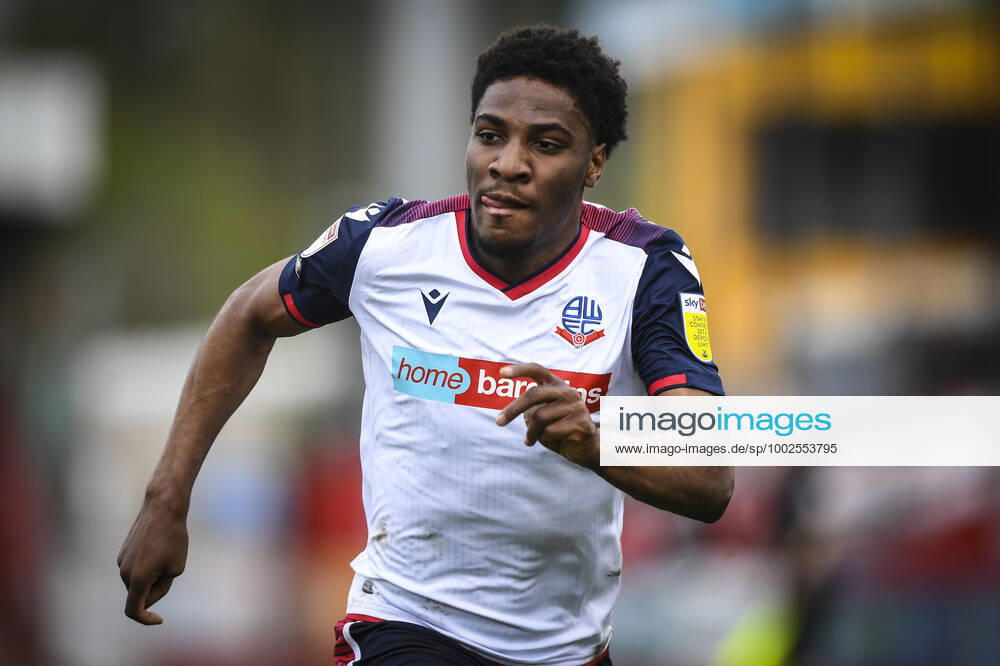Mandatory Credit: Photo by Simon Dael BPI Shutterstock (11893232az) Oladapo Afolayan of Bolton Wanderers Crawley Town v Bolton Wanderers, EFL Sky Bet League Two, Football, The People s Pension Stadium, Crawley, UK - 08 May 2021 Crawley Town v Bolton Wanderers, EFL Sky Bet League Two, Football, The People s Pension Stadium, Crawley, UK