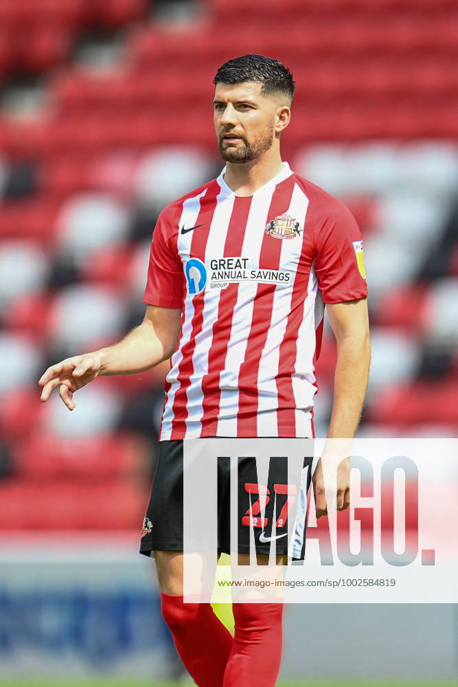 Sunderland v Northampton Town EFL Sky Bet League 1 09 05 2021. Jordan Jones ( 27) of Sunderland AFC during the EFL Sky Bet League 1 match between Sunderland AFC and Northampton Town at the Stadium Of Light, Sunderland, England on 9 May 2021. Editorial use only DataCo restrictions apply See www.football-dataco.com ,