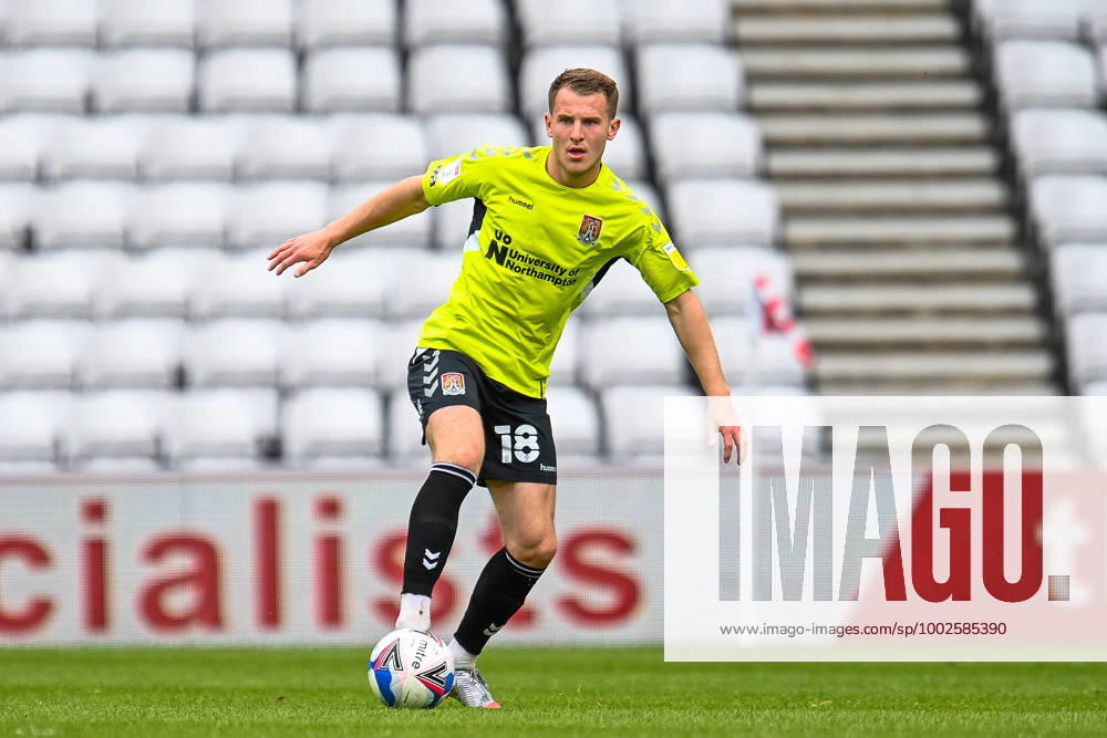 Sunderland v Northampton Town EFL Sky Bet League 1 09 05 2021. Bryn Morris ( 18) of Northampton Town FC during the EFL Sky Bet League 1 match between Sunderland AFC and Northampton Town at the Stadium Of Light, Sunderland, England on 9 May 2021. Editorial use only DataCo restrictions apply See www.football-dataco.com ,
