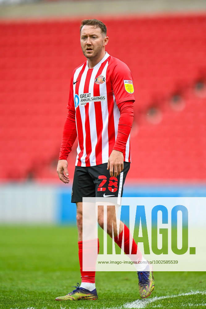 Sunderland v Northampton Town EFL Sky Bet League 1 09 05 2021. Aiden McGeady ( 28) of Sunderland AFC during the EFL Sky Bet League 1 match between Sunderland AFC and Northampton Town at the Stadium Of Light, Sunderland, England on 9 May 2021. Editorial use only DataCo restrictions apply See www.football-dataco.com ,