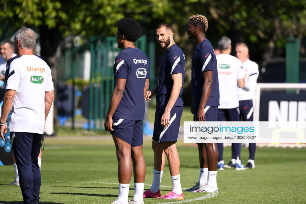 19 KARIM BENZEMA (FRA) FOOTBALL : Equipe de France - Entrainement - UEFA EURO, EM, Europameisterschaft,Fussball 2020 - 31 05 2021 AnthonyBIBARD FEP Panoramic