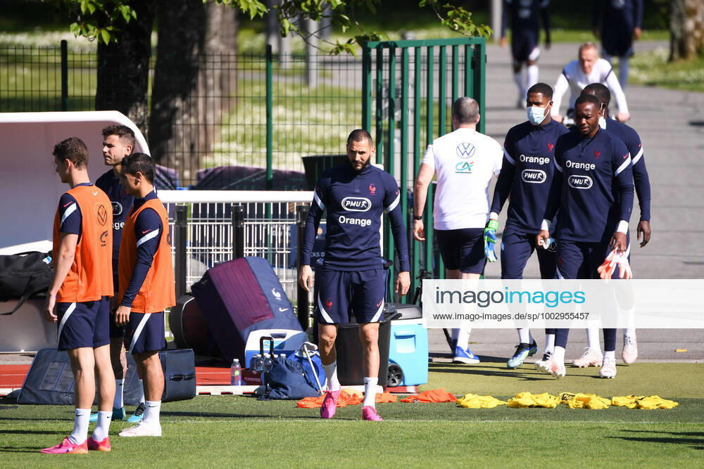 19 KARIM BENZEMA (FRA) FOOTBALL : Equipe de France - Entrainement - UEFA EURO, EM, Europameisterschaft,Fussball 2020 - 31 05 2021 AnthonyBIBARD FEP Panoramic