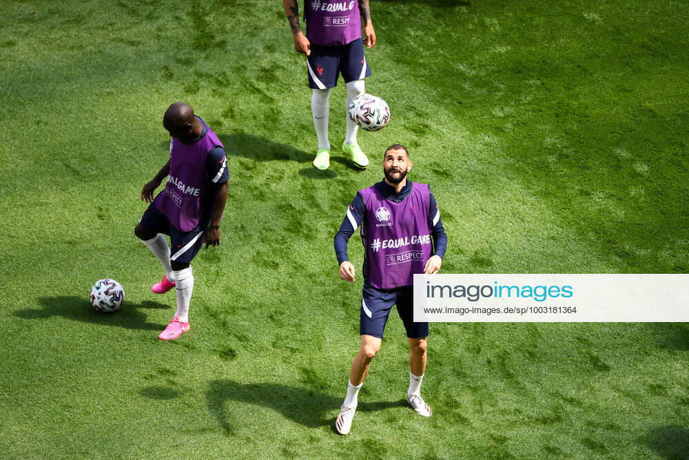 19 KARIM BENZEMA (FRA) FOOTBALL : Equipe de France - Entrainement - UEFA EURO, EM, Europameisterschaft,Fussball 2020 - 18 06 2021 AnthonyBIBARD FEP Panoramic