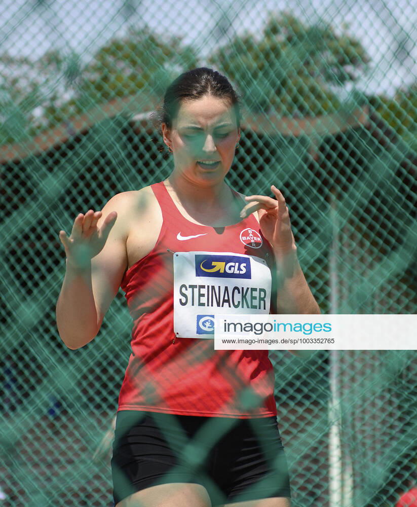 Marike STEINACKER (TSV Bayer 04 Leverkusen) Diskuswerfen der Frauen, Leichtathletik True Athletes Classics, am 27.06.2021 in Leverkusen Deutschland Â