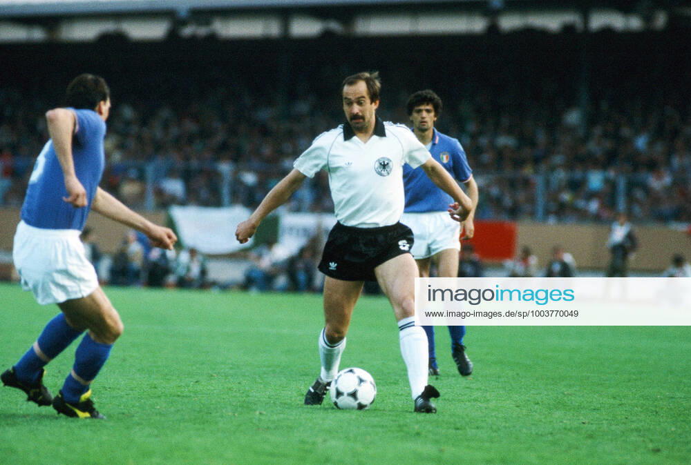 Italien - Deutschland Spanien, Madrid, 11.07.1982, Fussball, FIFA WM 1982 in Spanien, Finale, Italien - BRD Deutschland (DFB) (3:1): Uli Stielike (Deutschland).