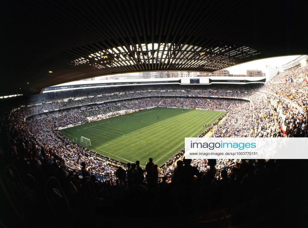 Italien - Deutschland Spanien, Madrid, 11.07.1982, Fussball, FIFA WM 1982 in Spanien, Finale, Italien - BRD Deutschland (DFB) (3:1): Übersicht Estadio Santiago Bernabeu.