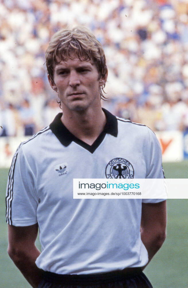 Italien - Deutschland Spanien, Madrid, 11.07.1982, Fussball, FIFA WM 1982 in Spanien, Finale, Italien - BRD Deutschland (DFB) (3:1): Karlheinz Förster (Deutschland).