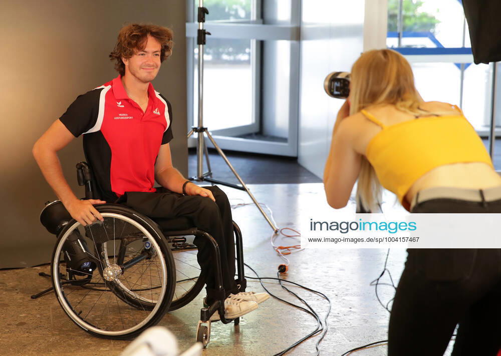 PARALYMPICS - OEPC, equipping Tokyo 2020 VIENNA,AUSTRIA,21.JUL.21 - PARALYMPICS - OEPC, equipping Paralympic Summer Games Tokyo 2020. Image shows Nicolas Langmann (AUT). GEPAxpictures xWalterxLuger