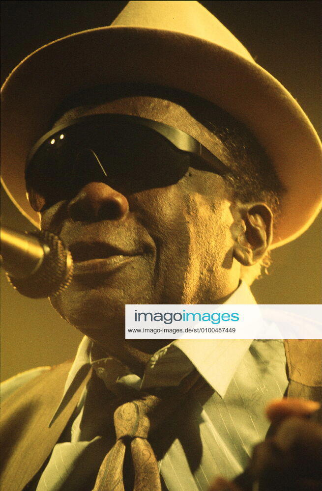 1 Konzert 91: John Lee Hooker, blues, voc, g, Musik, im Berliner Tempodrom 01.07.91