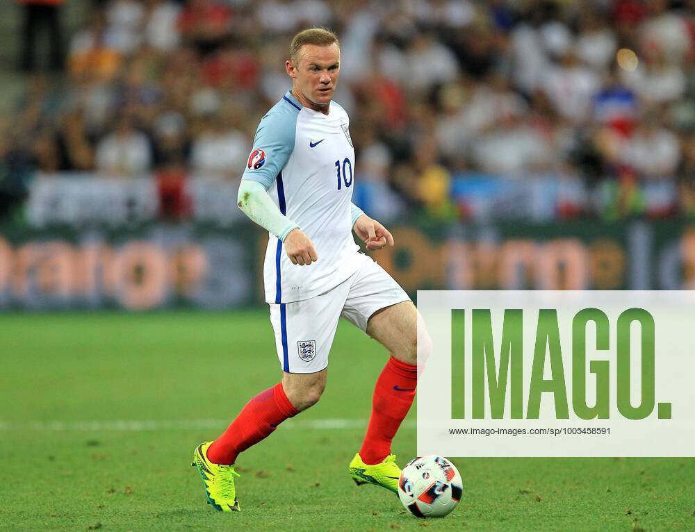 Mandatory Credit: Photo by Michael Zemanek BPI Shutterstock (5737512ez) Wayne Rooney of England during the UEFA EURO, EM, Europameisterschaft,Fussball 2016 Round of 16 match between England and Iceland played at Stadium Nice, Nice, France on June 27th 2016 Football - UEFA European Championships 2016 Round of 16 England v Iceland Grand Stade de Nice, Nice, France - 27 Jun 2016 No use with unauthorised audio, video, data, fixture lists, club league logos or live services. Online in-match use limited to 75 images, no video emulation. No use in betting, games or single club league player publications. Football - UEFA European Championships 2016 Round of 16 England v Iceland Grand Stade de Nice, Nice, France - 27 Jun 2016 No use with unauthorised audio, video, data, fixture lists, club league logos or live services. Online in-match use limited to 75 images, no video emulation. No use in betting, games or single club league player publications.