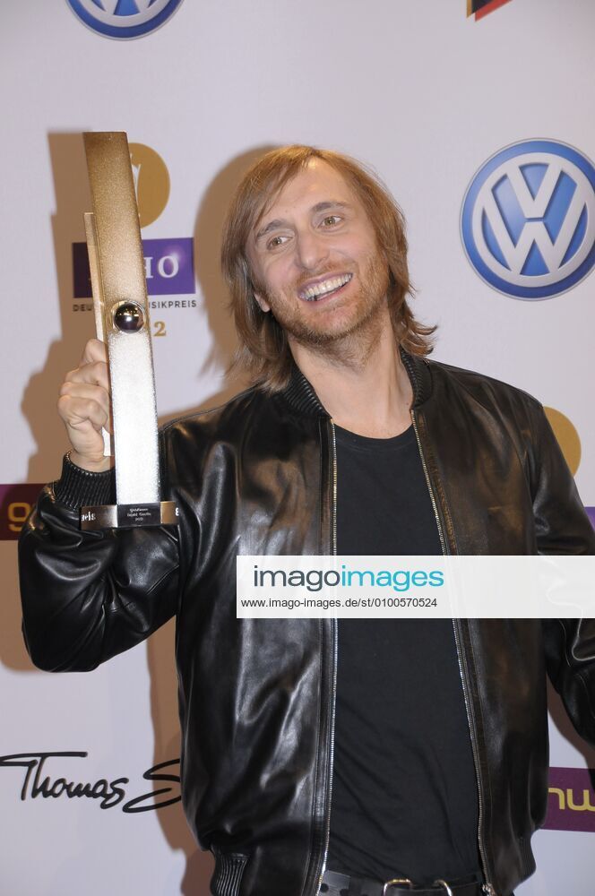 105 David Guetta bei der Echo Verleihung 2012 in der Messe Berlin am 22.03.12, Roter Teppich, Berlin Deutschland, Germany
