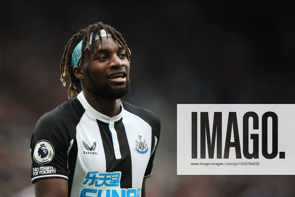 Football - Premier League - Newcastle United v West Ham United 15th August 2021 - Premier League - Newcastle United v West Ham United - Allan Saint-Maximin of Newcastle United - Photo: Simon Stacpoole Offside. Newcastle-upon-Tyne UK
