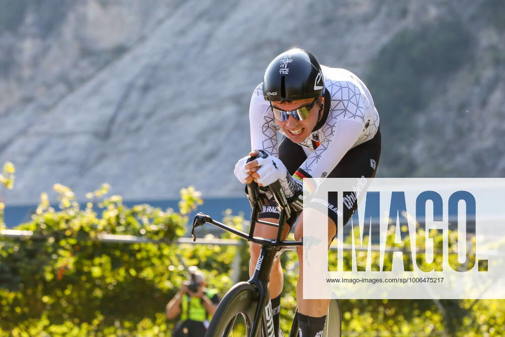 Trento, Italy, Trento, September 09, 2021, Maximilian Richard WALSHEID (GER) during UEC Road European Championships - Elite Men Individual Time Trial - Street Cycling Street Cycling - UEC Road European Championships - Elite Men Individual Time Trial, Trento, Italy - ZUMAl164 20210909_zsa_l164_096
