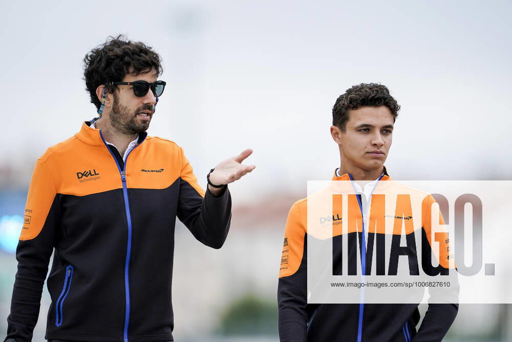 LANDO NORRIS of Great Britain and McLaren F1 Team is seen during preparations of the 2021 FIA Formula 1 Russian Grand Prix at Sochi Autodrom in Sochi, Russia. Sochi Russia - ZUMAg147 20210923_zap_g147_002