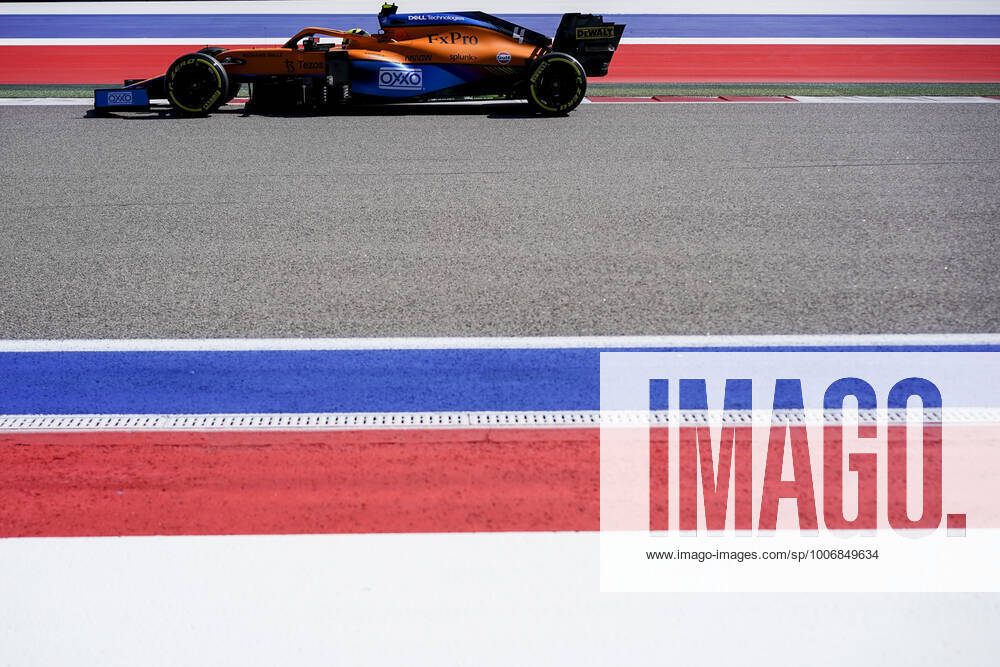 LANDO NORRIS of Great Britain and McLaren F1 Team drives during practice of the 2021 FIA Formula 1 Russian Grand Prix at Sochi Autodrom in Sochi, Russia. Sochi Russia - ZUMAg147 20210924_zap_g147_057