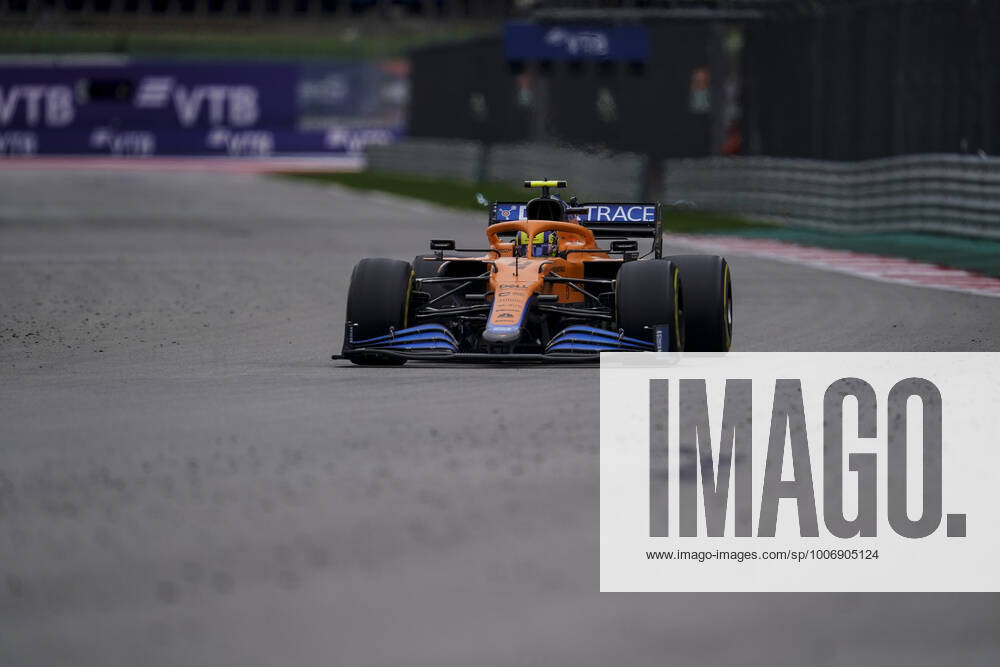 LANDO NORRIS of Great Britain and McLaren F1 Team drives during the 2021 FIA Formula 1 Russian Grand Prix at Sochi Autodrom in Sochi, Russia. Sochi Russia - ZUMAg147 20210926_zap_g147_037