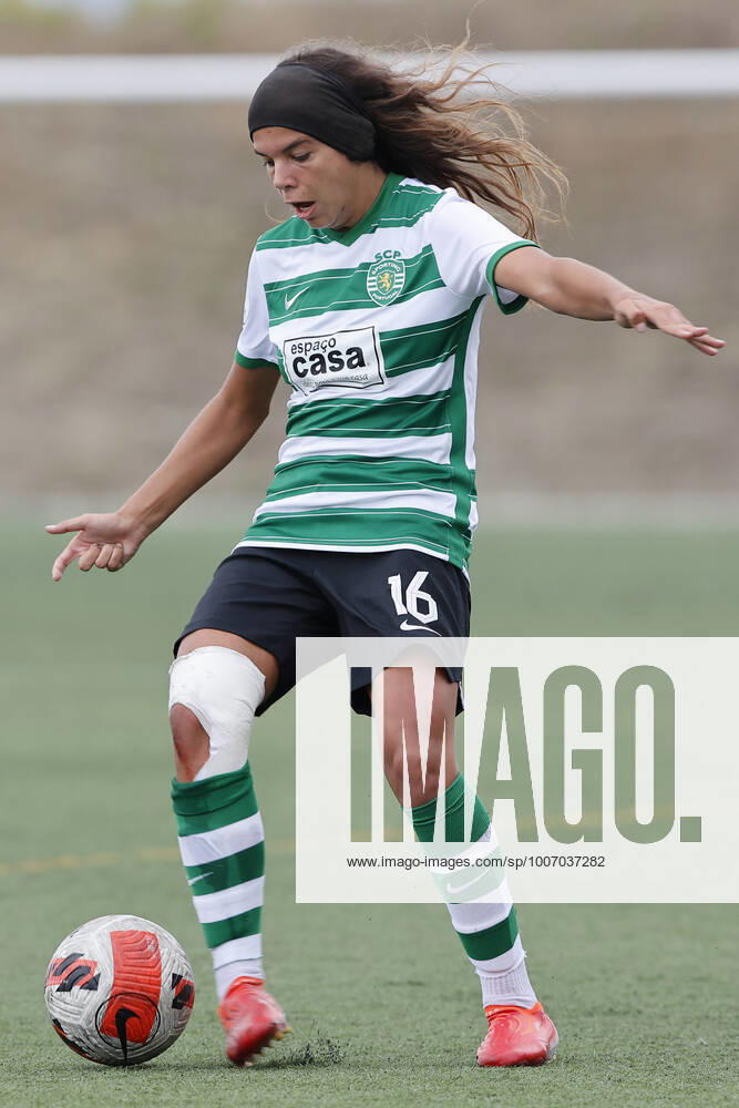 SCU Torreense V Sporting CP - Liga BPI Andreia Jacinto in action during the match for Liga BPI between SCU Torreense and Sporting CP , at Estadio Municipal do Bombarral, Bombarral, Portugal, 02, October, 2021 Bombarral Portugal rico-scutorre211002_npfvH