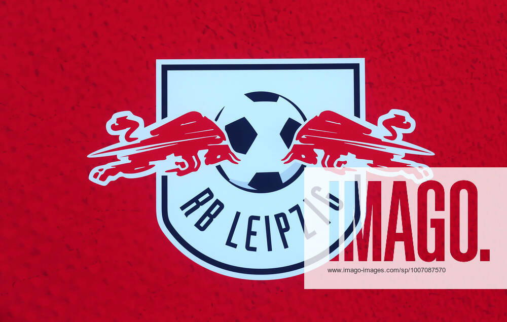 RB Leipzig Logo 02.10.2021 Leipzig, 02.10.2021, Red Bull Arena, Fussball Bundesliga, RB Leipzig , Im Bild: Logo der Fußballmannschaft RasenBallsport RB Leipzig. ,