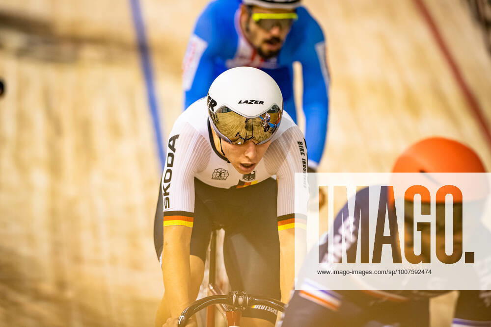 TEUTENBERG Tim Torn: UCI Track cycling, Rad, Radsport, Bahnrad, Bahn World Championships Roubaix 2021 TEUTENBERG Tim Torn ( GER ) Germany Querformat - quer - horizontal - Landscape - Event Veranstaltung: UCI Track Cycling World Championships 2021 - Roubaix - Stab Velodrom - Category Kategorie: Cycling - Track Cycling World Championships - Elite Men - Location Ort: Europe France - Roubaix - Stab Velodrom - Discipline: Scratch Race - Distance: 15 km - Date Datum: 21.10.2021 Thursday Day 2 -