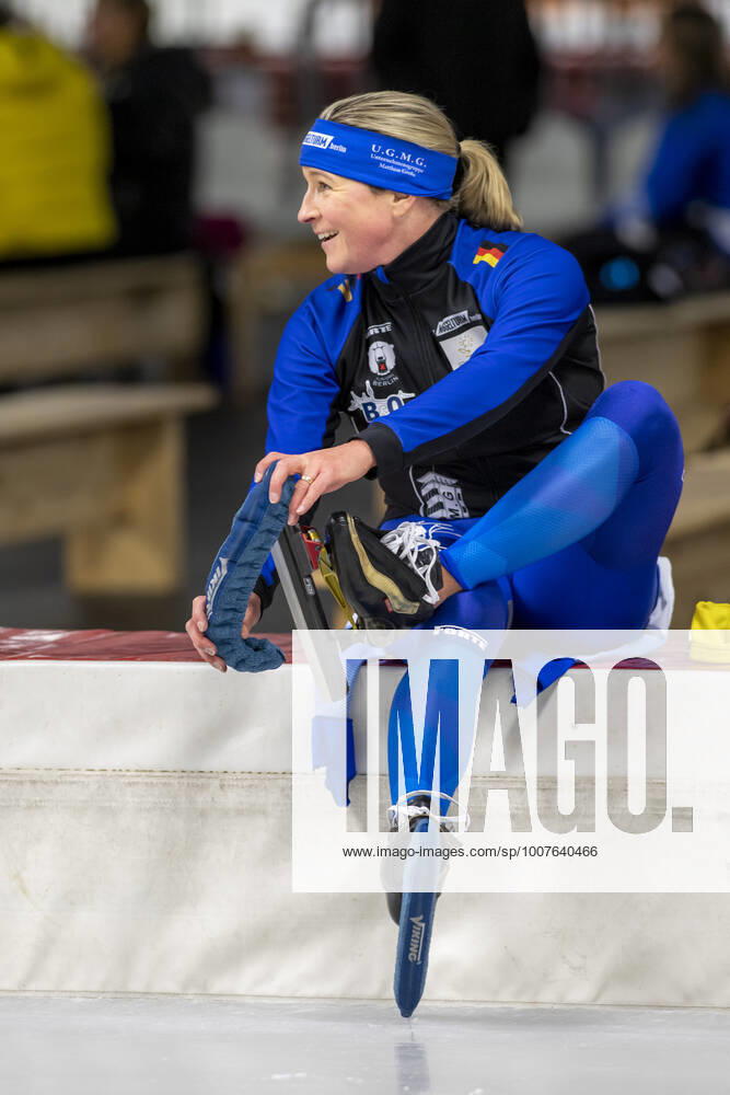 EISSCHNNELLLAUF - Claudia PECHSTEIN am 29.10.2021 während der Deutschen Meisterschaft Einzelstrecke in der Max Aicher Arena, Inzell, Deutschland - Foto: ERNST WUKITS -