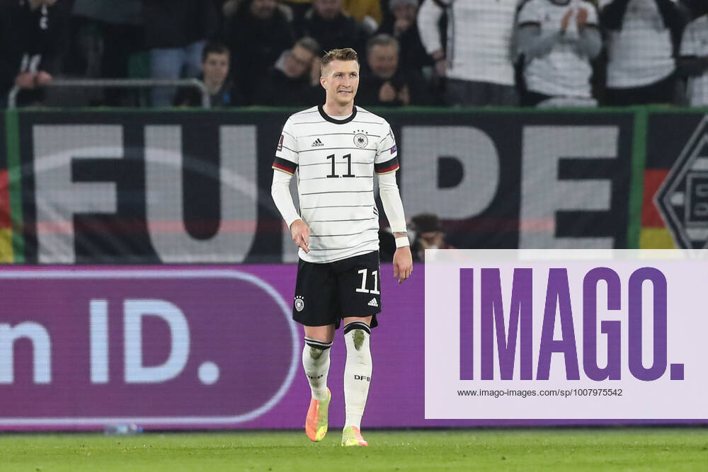 Marco Reus (Deutschland) - WM-Qualifikation Deutschland vs. Lichtenstein in der Volkswagen Arena in Wolfsburg - Freisteller,Aktion,Fußball,Mann,Männer,Deutschland