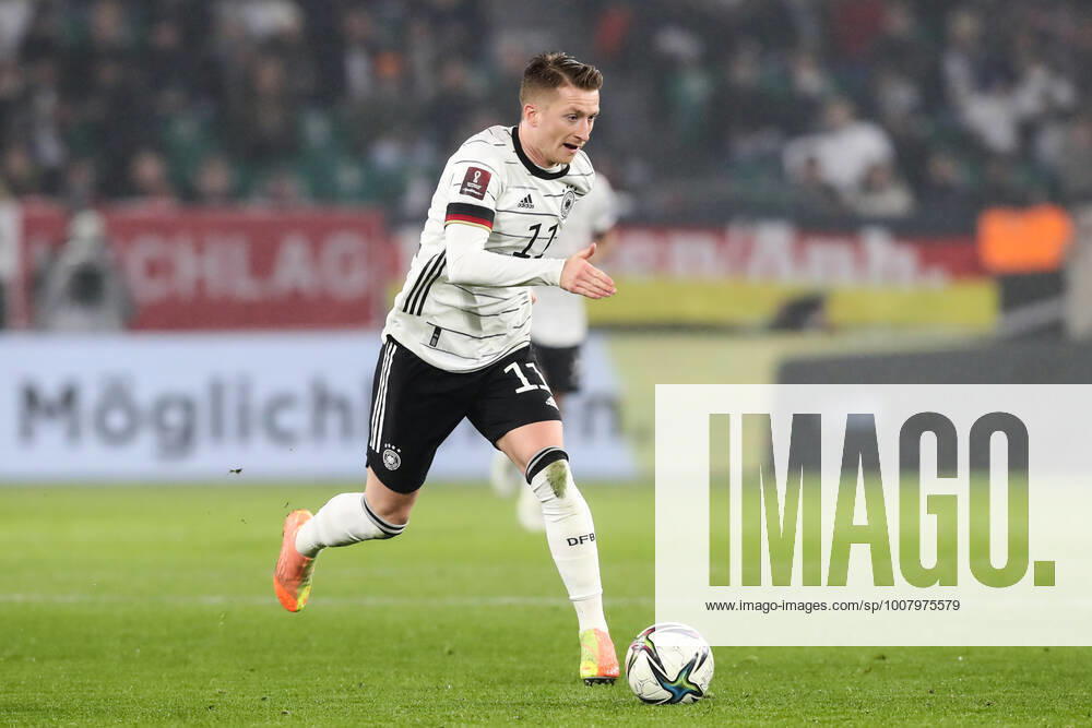 Marco Reus (Deutschland) - WM-Qualifikation Deutschland vs. Lichtenstein in der Volkswagen Arena in Wolfsburg - Freisteller,Aktion,Fußball,Mann,Männer,Deutschland