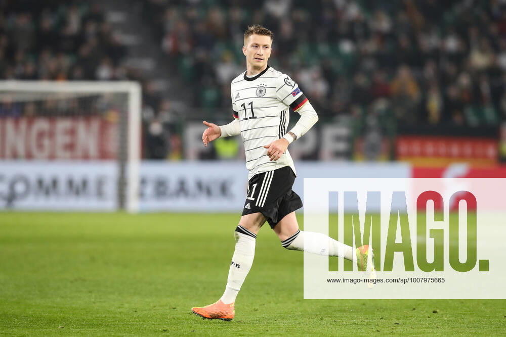 Marco Reus (Deutschland) - WM-Qualifikation Deutschland vs. Lichtenstein in der Volkswagen Arena in Wolfsburg - Freisteller,Aktion,Fußball,Mann,Männer,Deutschland