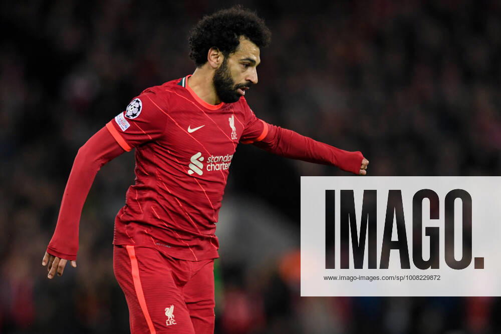 UEFA Champions League Liverpool v FC Porto Mohamed Salah 11 of Liverpool in action during the game Liverpool Anfield Merseyside United Kingdom
