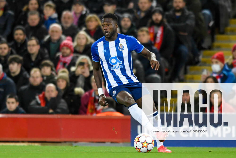 UEFA Champions League Liverpool v FC Porto Mbemba 19 of FC Porto in action during the game Liverpool Anfield Merseyside United Kingdom