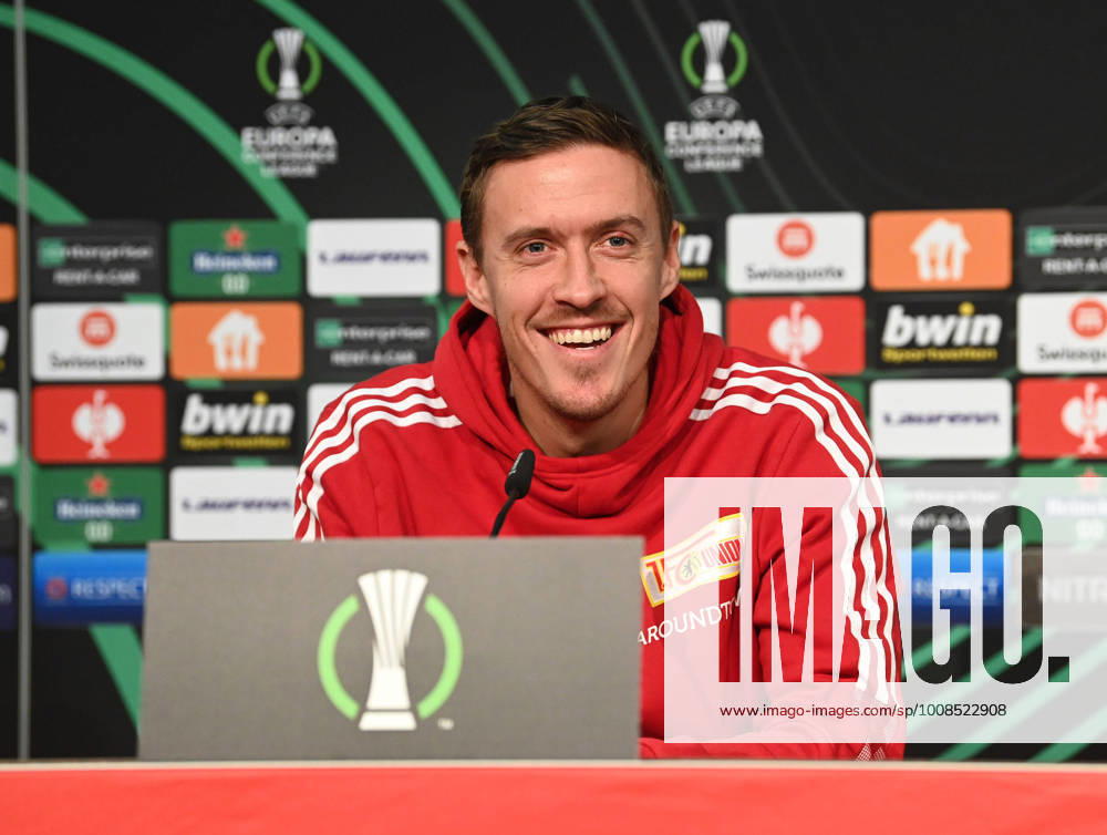 Fussball, Herren, Saison 2021 2022, UEFA Europa Conference League (Gruppe E, 6. Spieltag), 1. FC Union Berlin - SK Slavia Prag, Pressekonferenz und Training im Olympiastadion Berlin einen Tag vor dem Spiel, Max Kruse (1. FC Union), 08.12. 2021,