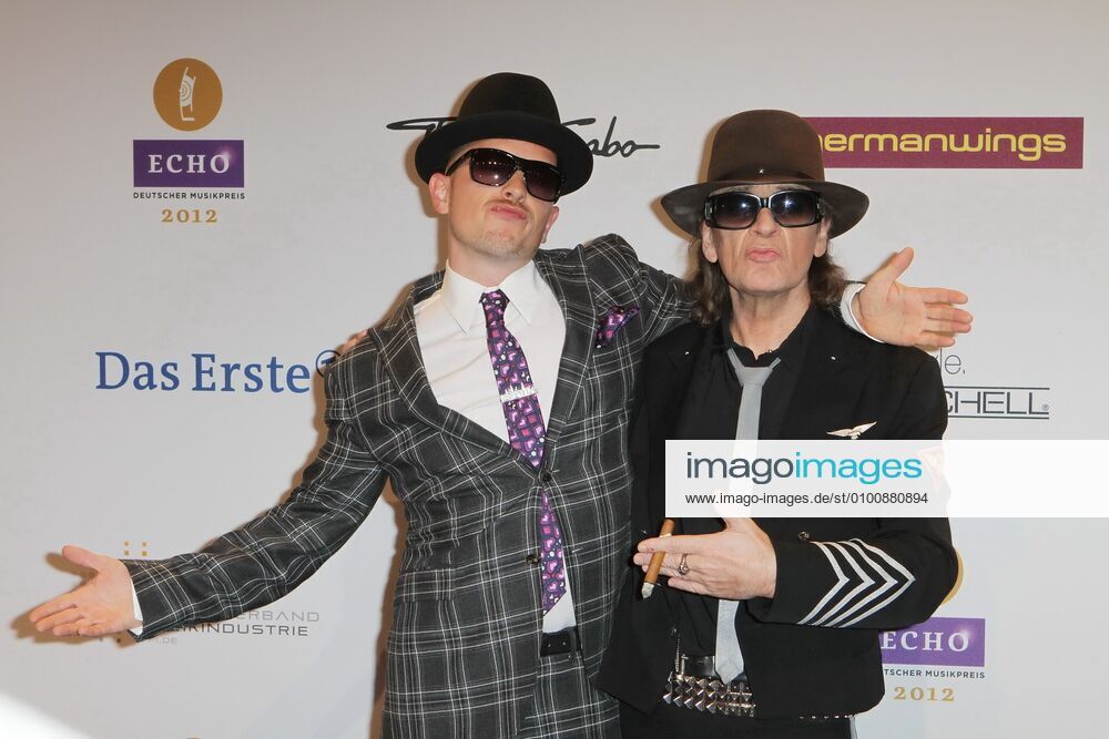 77 Jan Delay und Udo Lindenberg zu Gast beim ECHO 2012 Verleihung in den Messehallen unter dem Funkturm Berlin, Berlin Berlin Deutschland Germany