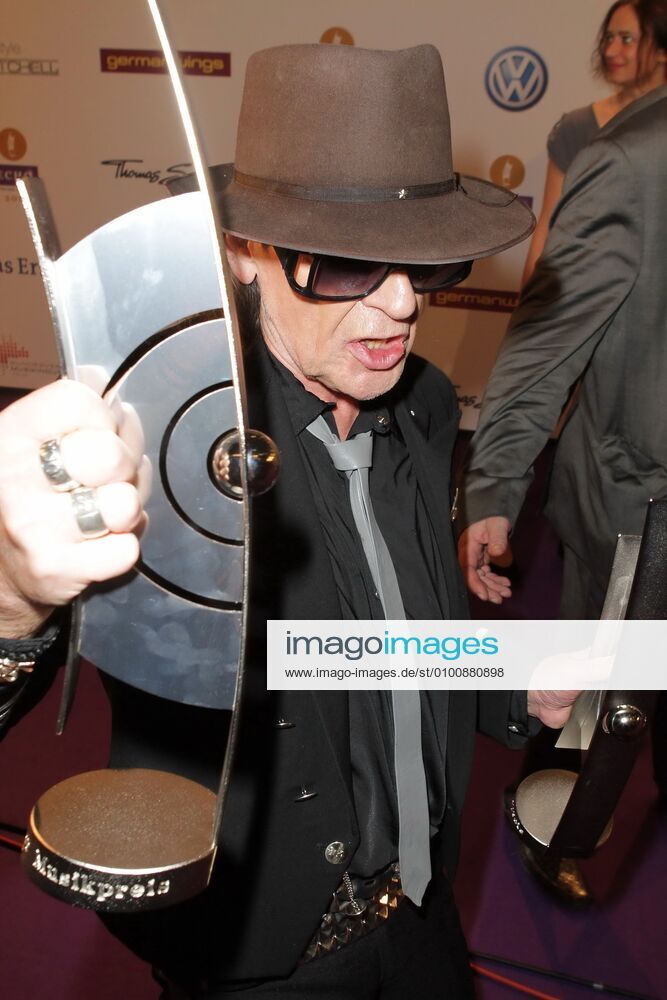 77 Udo Lindenberg zu Gast beim ECHO 2012 Verleihung in den Messehallen unter dem Funkturm Berlin, Berlin Berlin Deutschland Germany