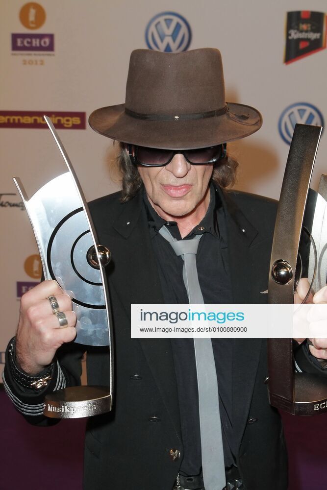 77 Udo Lindenberg zu Gast beim ECHO 2012 Verleihung in den Messehallen unter dem Funkturm Berlin, Berlin Berlin Deutschland Germany