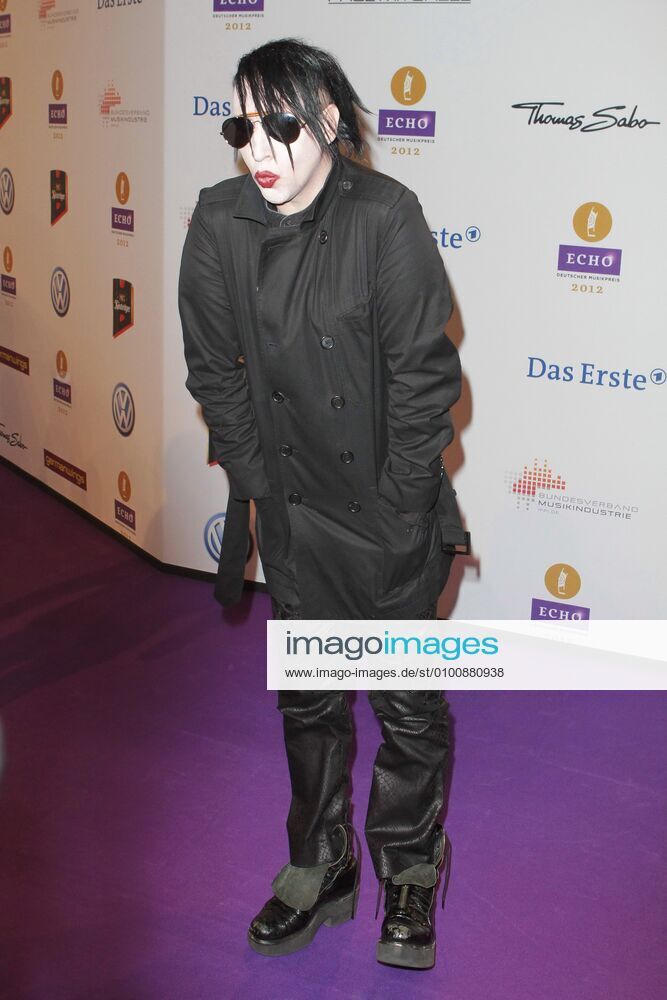 77 Marilyn Manson zu Gast beim ECHO 2012 Verleihung in den Messehallen unter dem Funkturm Berlin, Berlin Berlin Deutschland Germany
