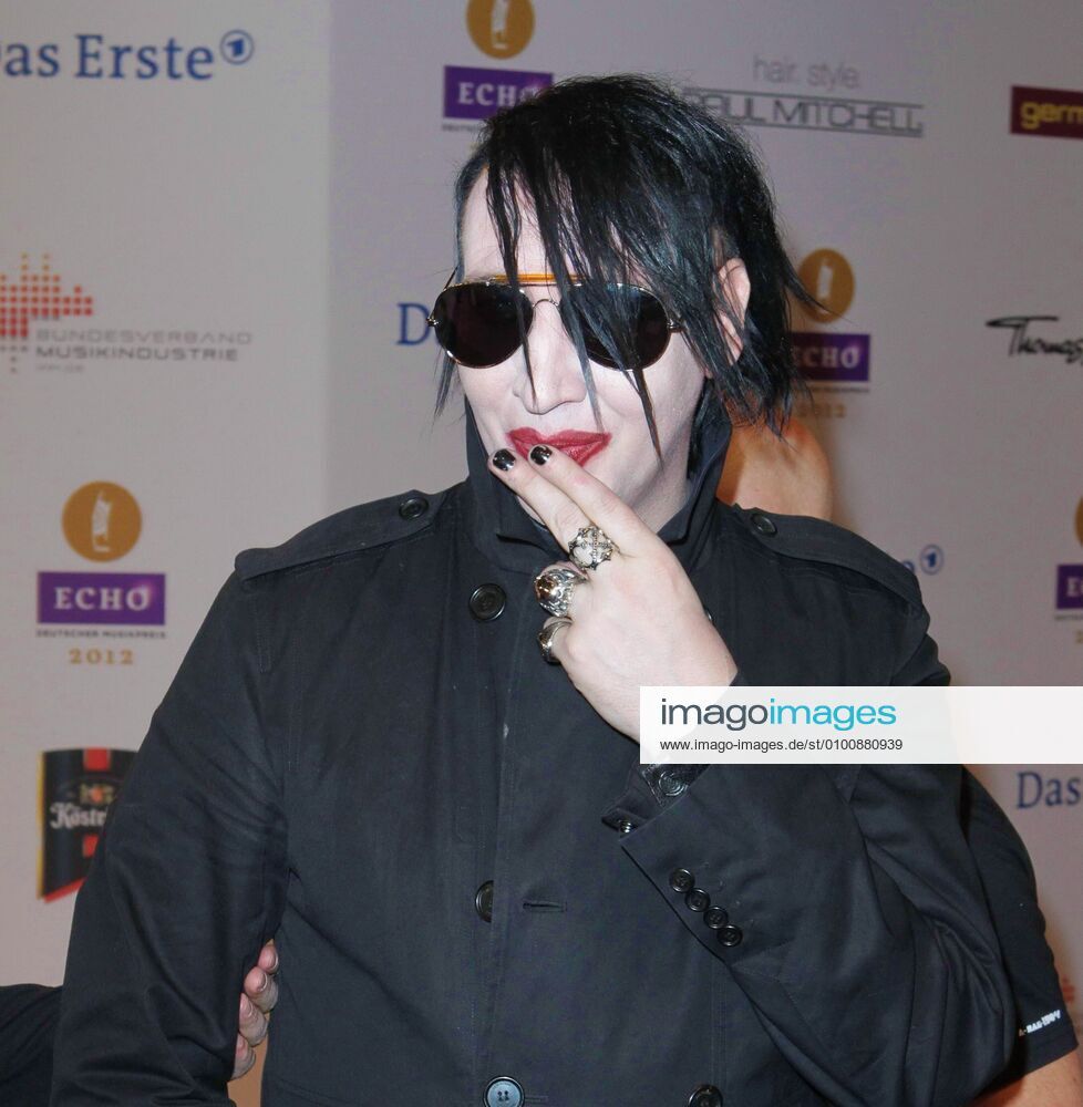 77 Marilyn Manson zu Gast beim ECHO 2012 Verleihung in den Messehallen unter dem Funkturm Berlin, Berlin Berlin Deutschland Germany