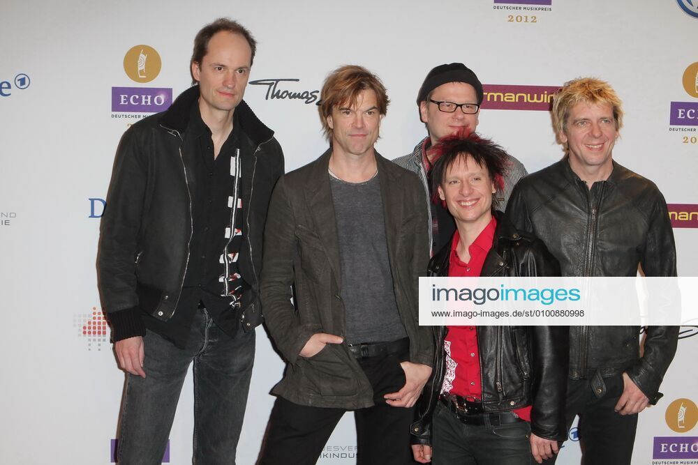 77 Campino und die Toten Hosen zu Gast beim ECHO 2012 Verleihung in den Messehallen unter dem Funkturm Berlin, Berlin Berlin Deutschland Germany
