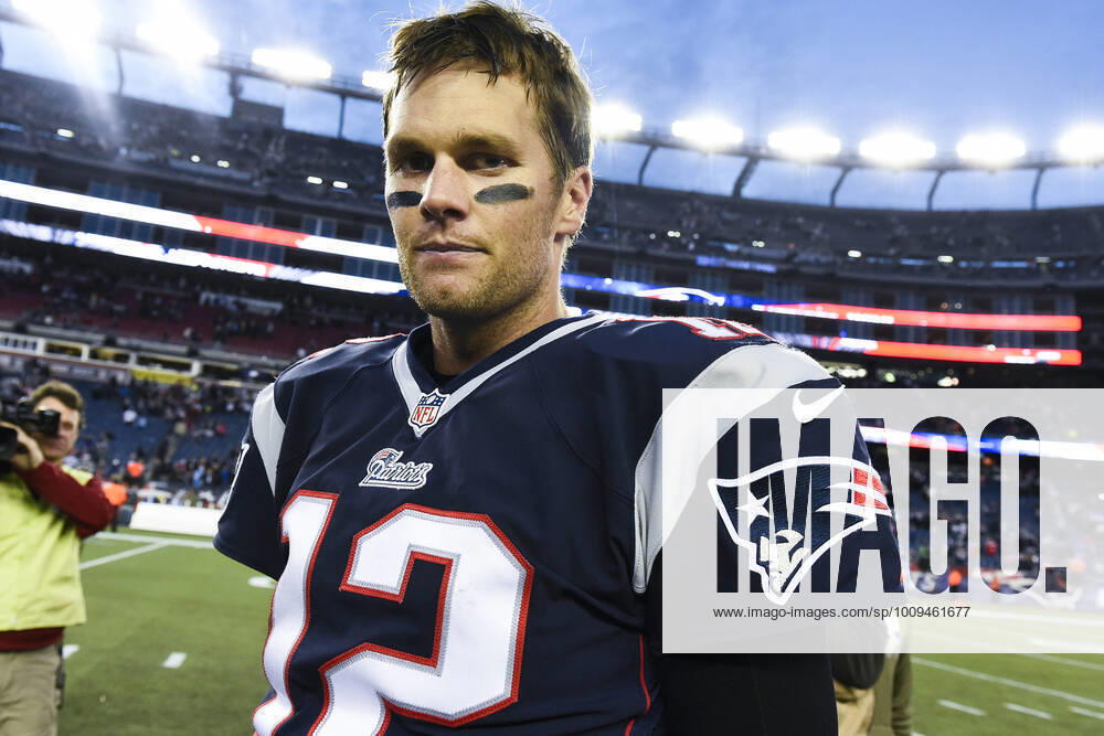 Multiple sources report that seven time Super Bowl Champion, Tom Brady, will announce his retirement from the NFL, American Football Herren, USA CSM..November 23, 2014 - Foxborough, Massachusetts, U.S.- New England Patriots quarterback Tom Brady (12) leaves the field after the NFL game between the Detroit Lions and the New England Patriots held at Gillette Stadium in Foxborough Massachusetts. The Patriots defeated the Lions 34-9. CSM Foxborough USA - ZUMAc04_ 20220129_zaf_c04_261