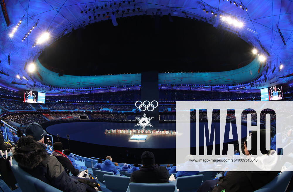 (220205) -- BEIJING, Feb. 5, 2022 -- International Olympic Committee (IOC) President Thomas Bach addresses the opening ceremony of the Beijing 2022 Olympic Winter games, Winterspiele,Spiele, Summer games at the National Stadium in Beijing, capital of China, Feb. 4, 2022. ) (BEIJING2022)CHINA-BEIJING-OLYMPIC WINTER GAMES-OPENING CEREMONY (CN) XuxZijian