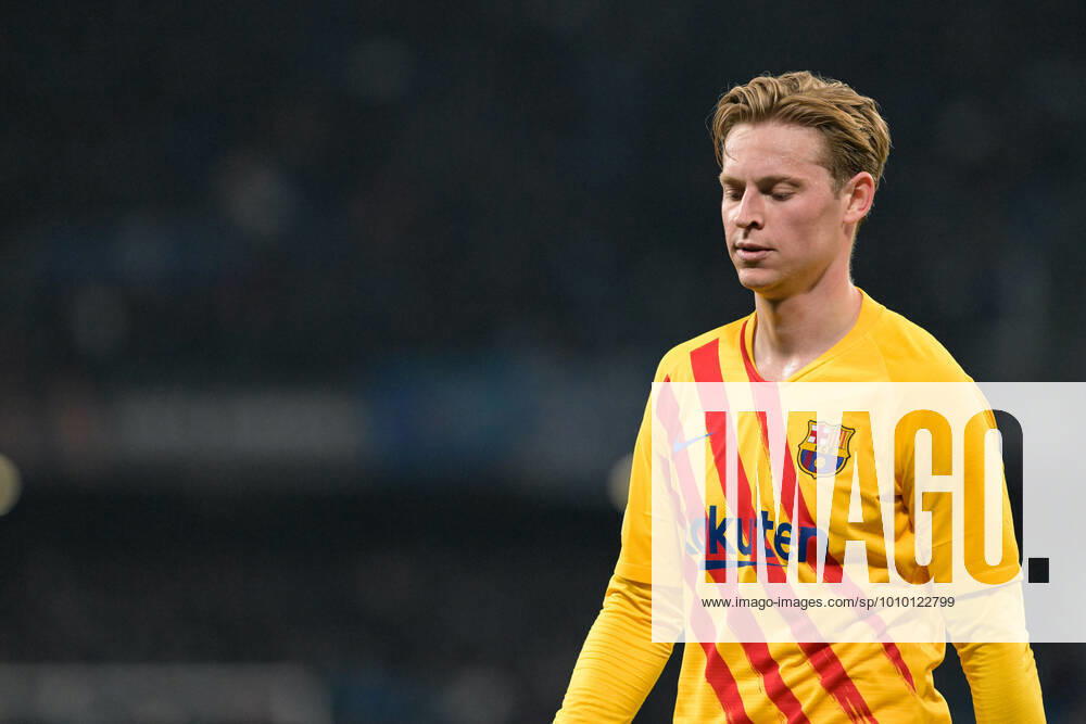 Frenkie de Jong (21) FC Barcelona, Barca during match between Napoli vs Barcelona on February 24, 2022