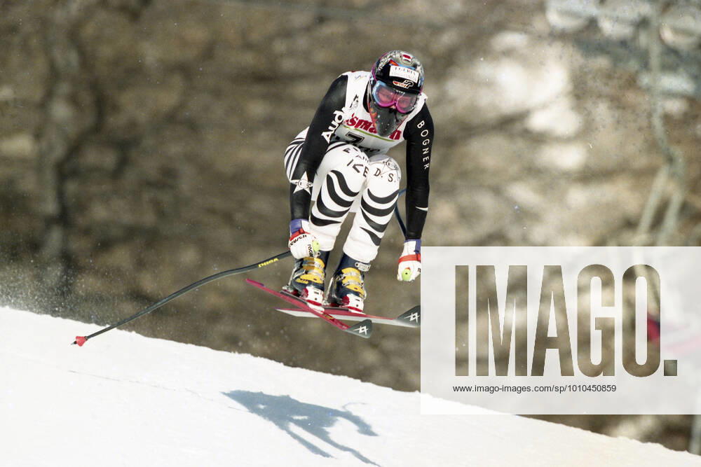 Katja SEIZINGER, GER, Skifahrerin, Aktion, Januar 1997, Â